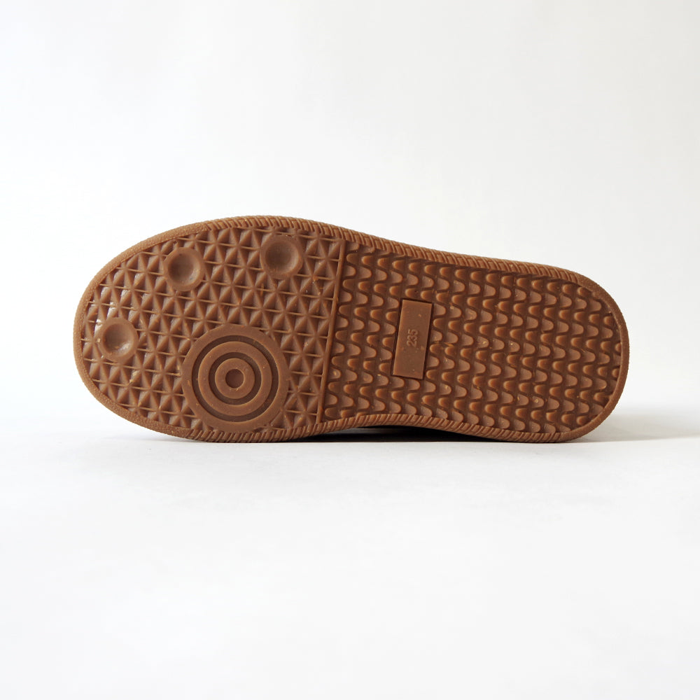 厚底フロントジップボアブーツ 【25M04】 BROWN