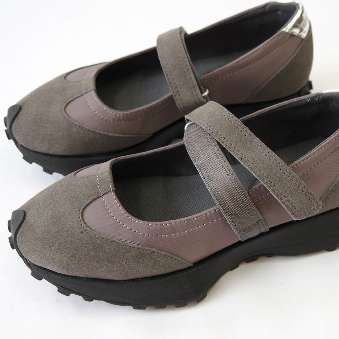 ローファースニーカー【25M06】DARK GREY BLACK