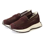 ローファースニーカー【26M02】COFFEE