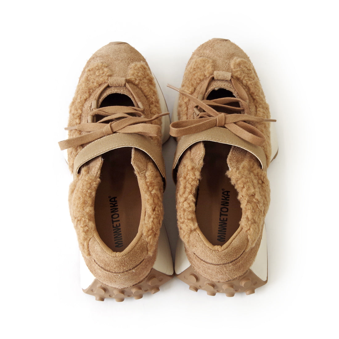 レースアップベルトスニーカー【26M06】GREY BEIGE