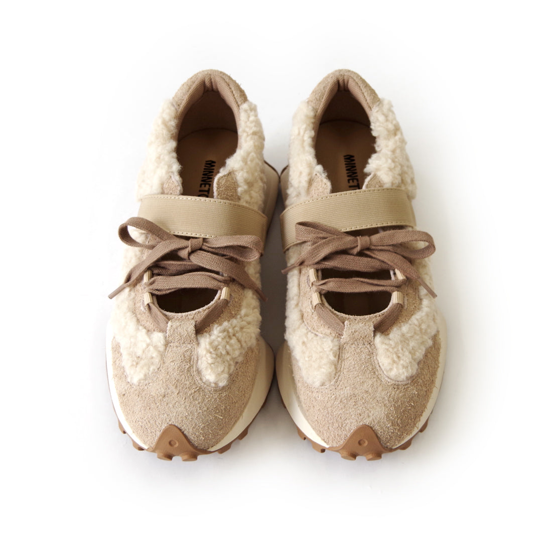レースアップベルトスニーカー【26M06】OFF WHITE