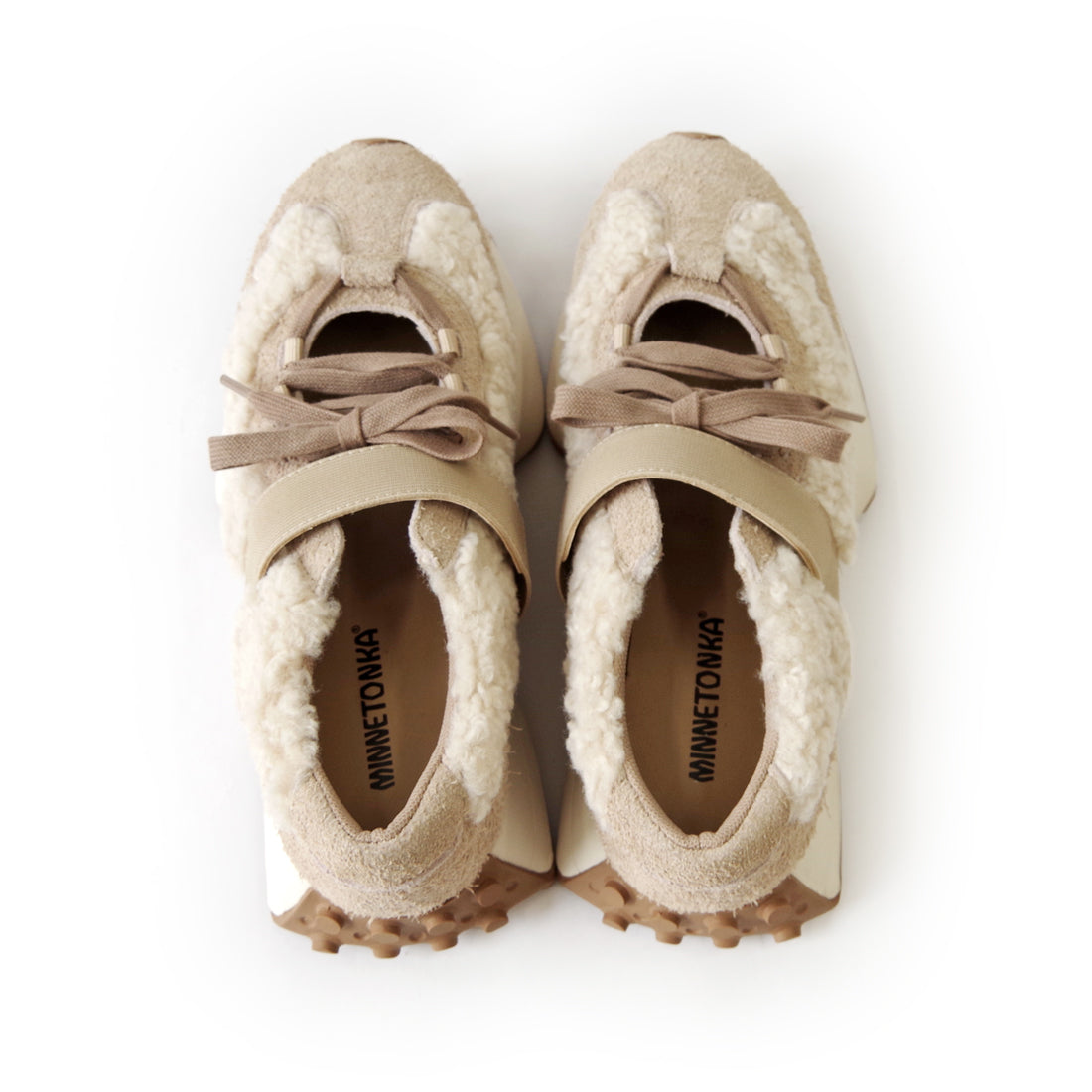レースアップベルトスニーカー【26M06】OFF WHITE