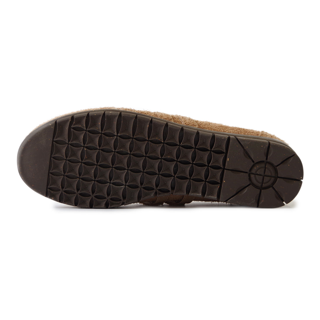 ダブルストラップボアバレエシューズ【26M07】GREY BEIGE