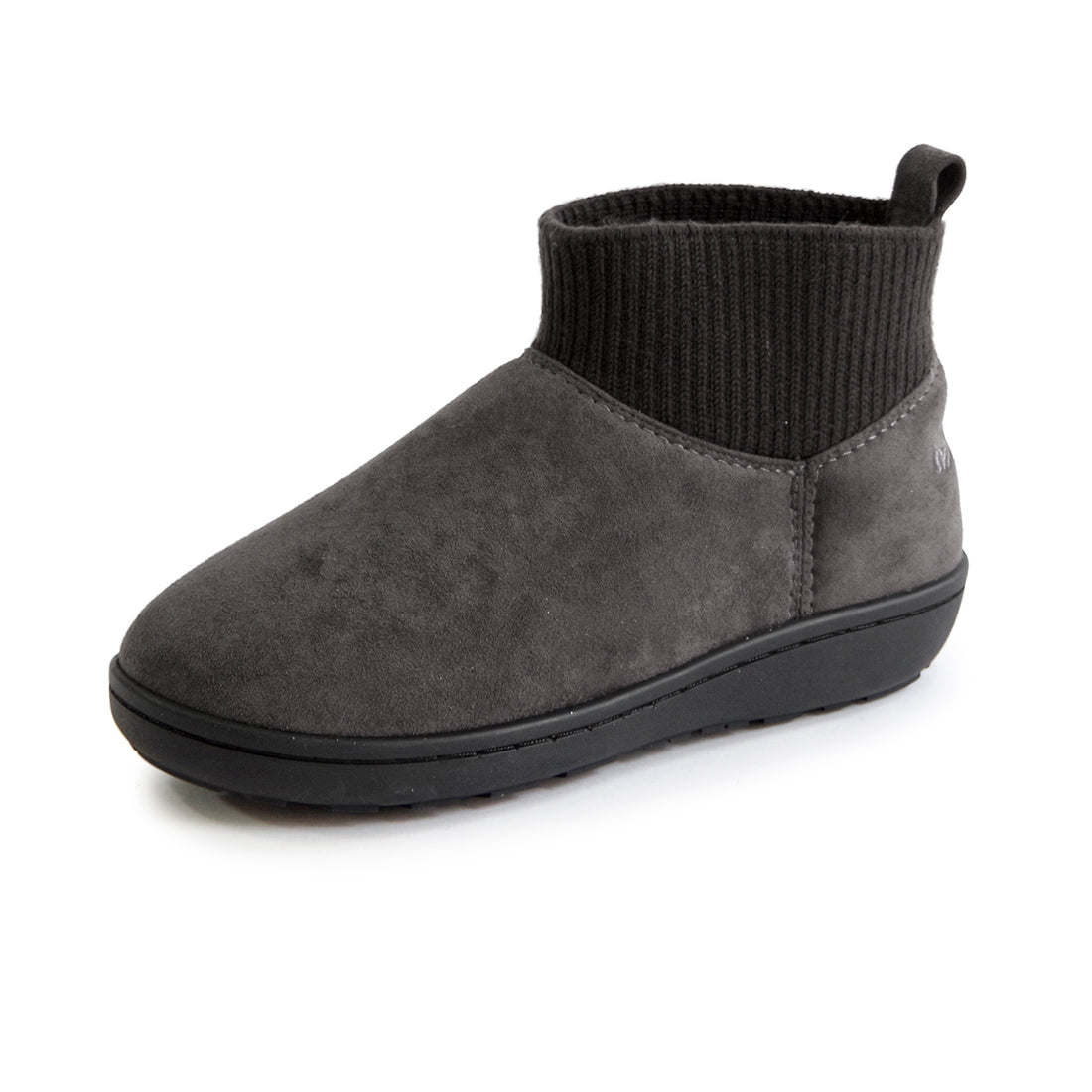 リブニットアンクルブーツ 【RIB KNIT ANKLE BOOTS】 CHARCOAL