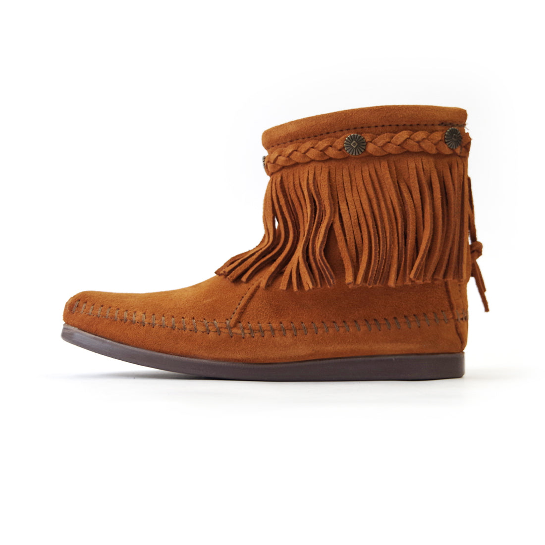 ハイ トップ バックジップブーツ【HI TOP BACK ZIP BOOT】BROWN