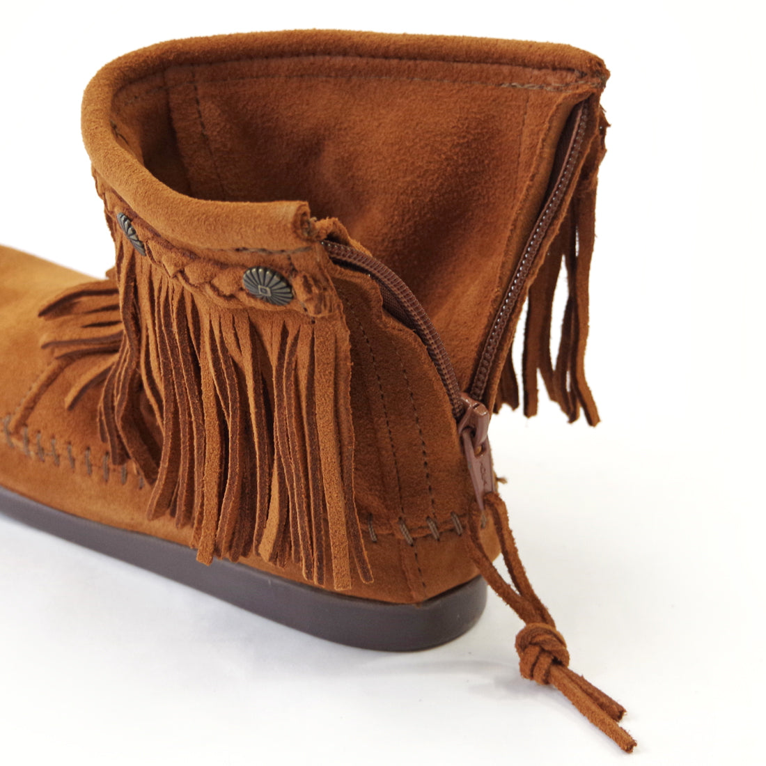 ハイ トップ バックジップブーツ【HI TOP BACK ZIP BOOT】BROWN