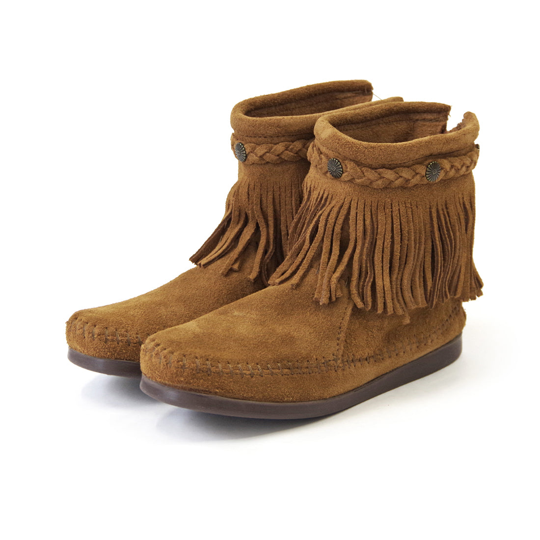 ハイ トップ バックジップブーツ【HI TOP BACK ZIP BOOT】DUSTY BROWN