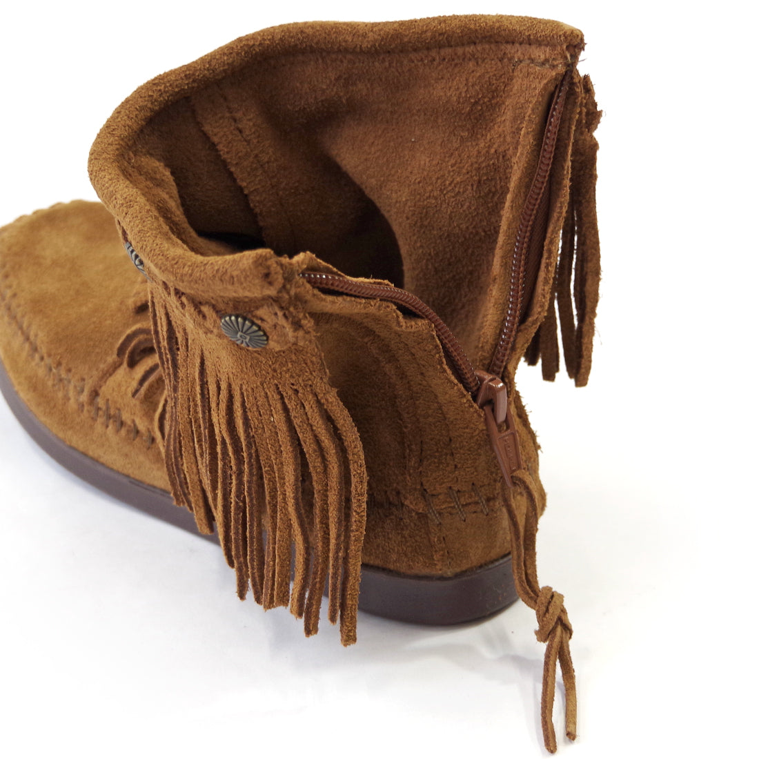 ハイ トップ バックジップブーツ【HI TOP BACK ZIP BOOT】DUSTY BROWN