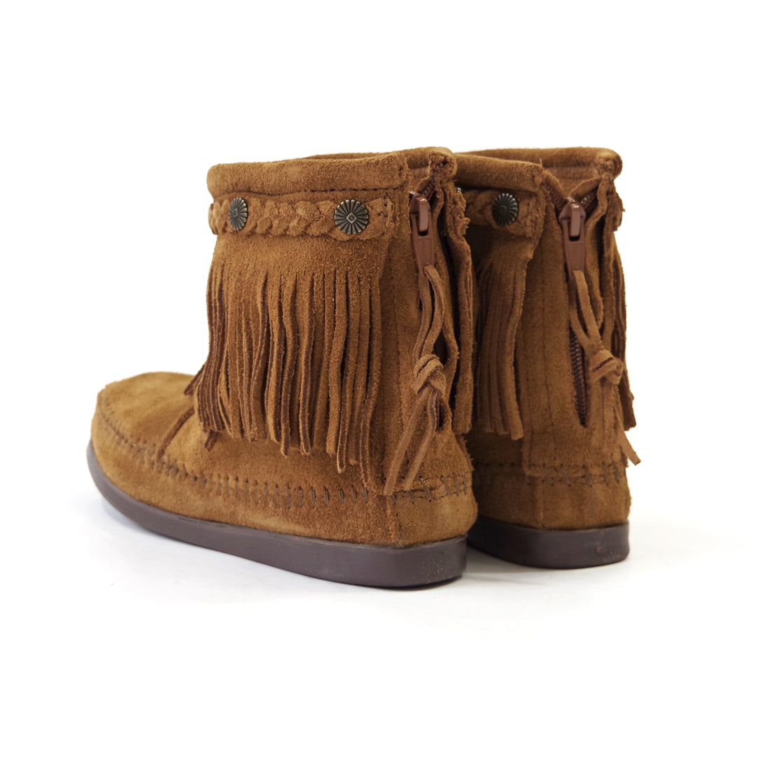 ハイ トップ バックジップブーツ【HI TOP BACK ZIP BOOT】DUSTY BROWN