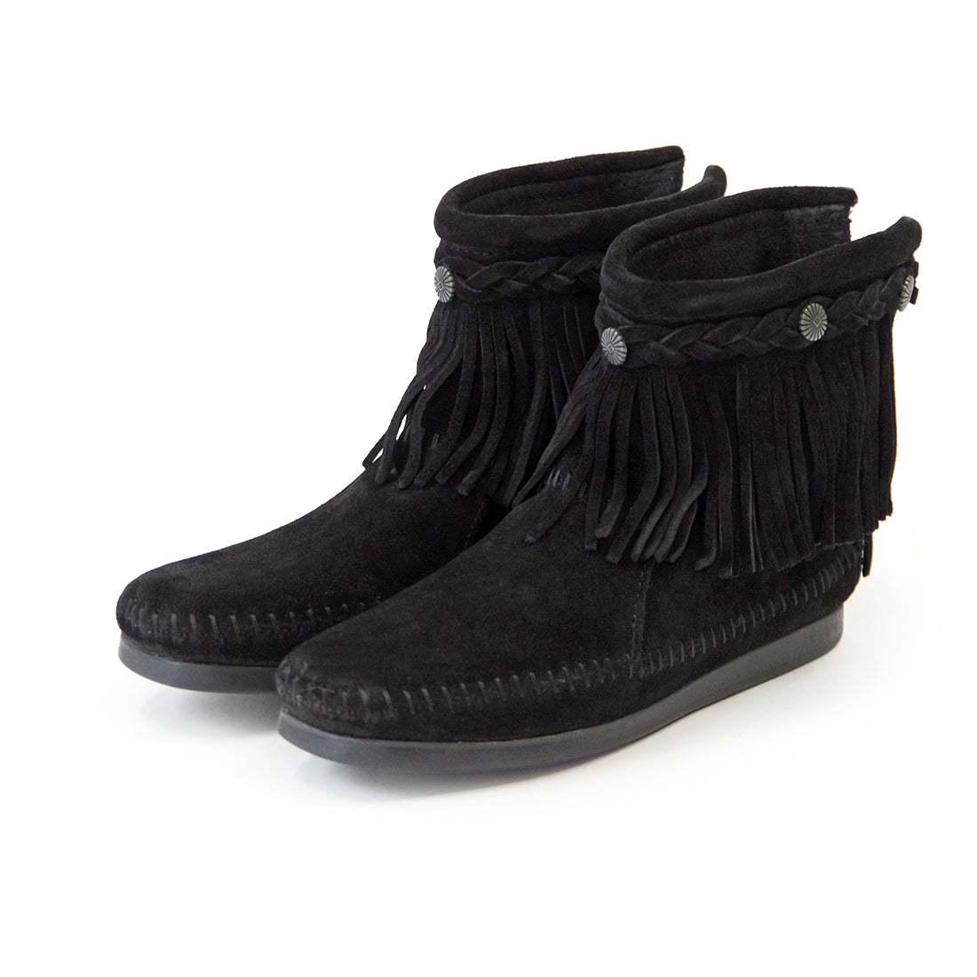 ハイ トップ バックジップブーツ【HI TOP BACK ZIP BOOT】BLACK