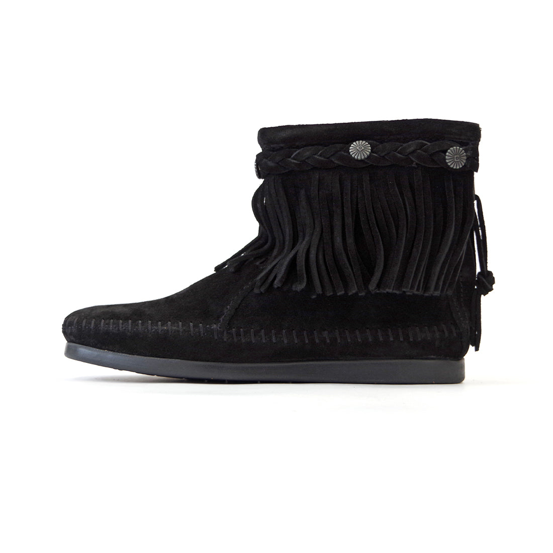 ハイ トップ バックジップブーツ【HI TOP BACK ZIP BOOT】BLACK