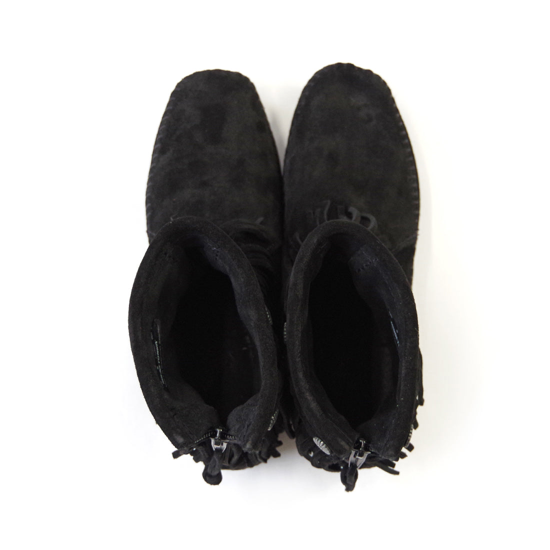 ハイ トップ バックジップブーツ【HI TOP BACK ZIP BOOT】BLACK
