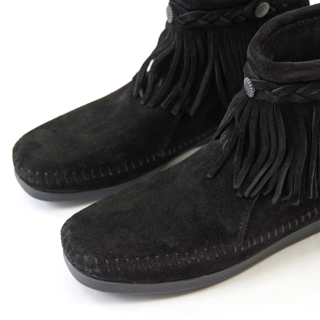 ハイ トップ バックジップブーツ【HI TOP BACK ZIP BOOT】BLACK