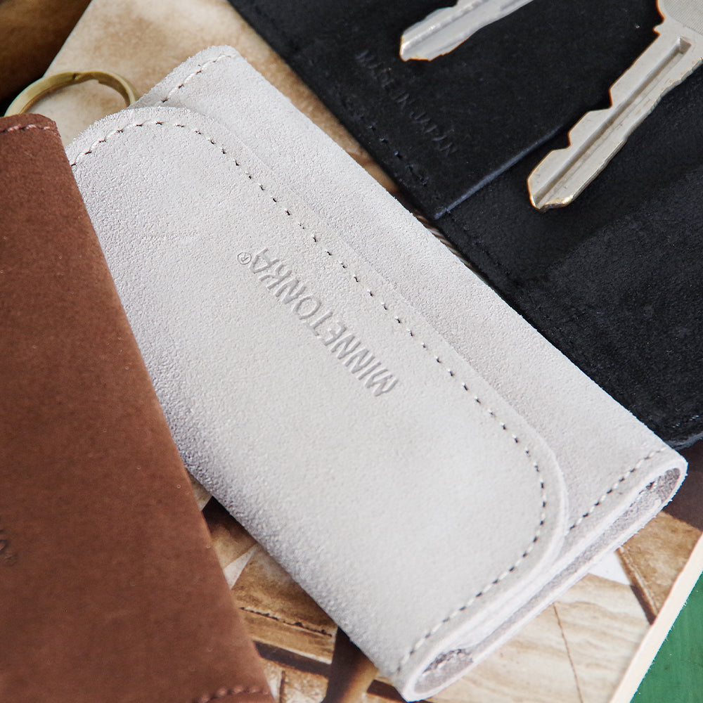 4連リングキーケース【4 RINGS KEY CASE】 GREY – MINNETONKA公式