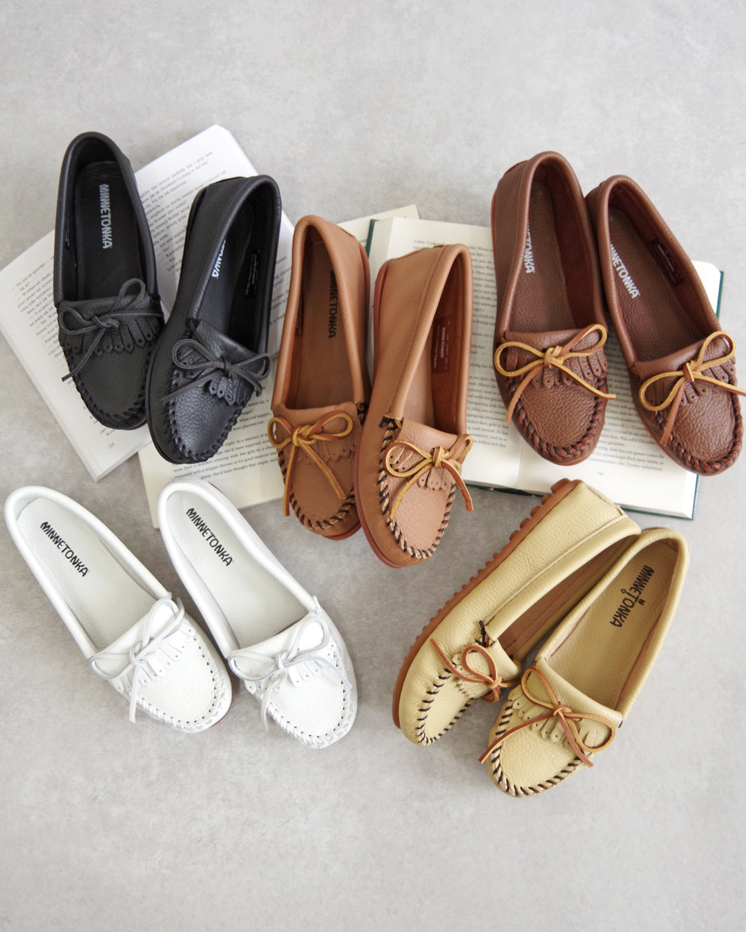 ディアスキン ソフト モック【DEERSKIN SOFT MOC】 MOCHA – MINNETONKA