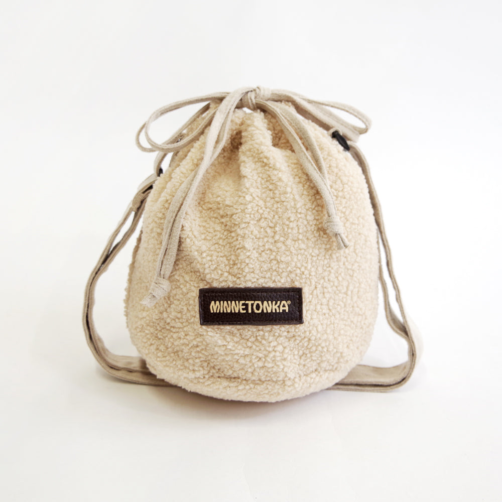 巾着バッグ【PURSE BOA BAG】 IVORY
