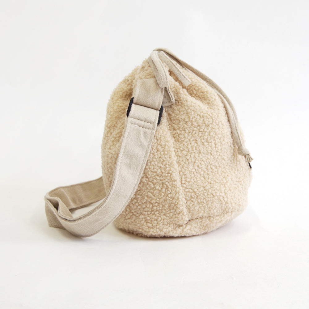 巾着バッグ【PURSE BOA BAG】 IVORY
