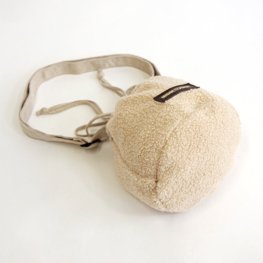巾着バッグ【PURSE BOA BAG】 IVORY