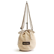 巾着バッグ【PURSE BOA BAG】 IVORY