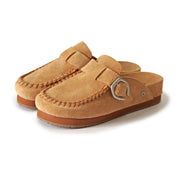 クロッグシューズ【BUCKLE CLOG】CINNAMON