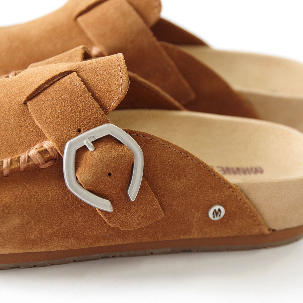 クロッグシューズ【BUCKLE CLOG】BROWN – MINNETONKA公式オンラインストア