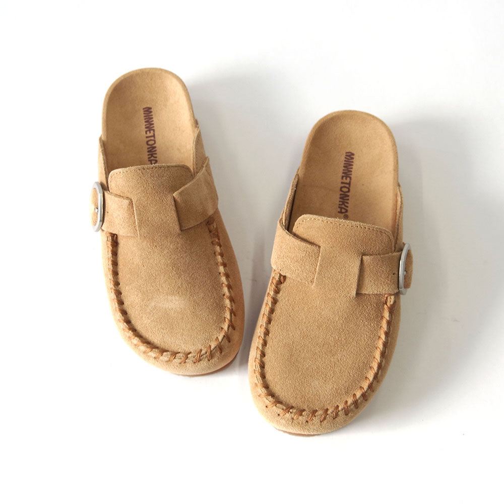 クロッグシューズ【BUCKLE CLOG】CINNAMON