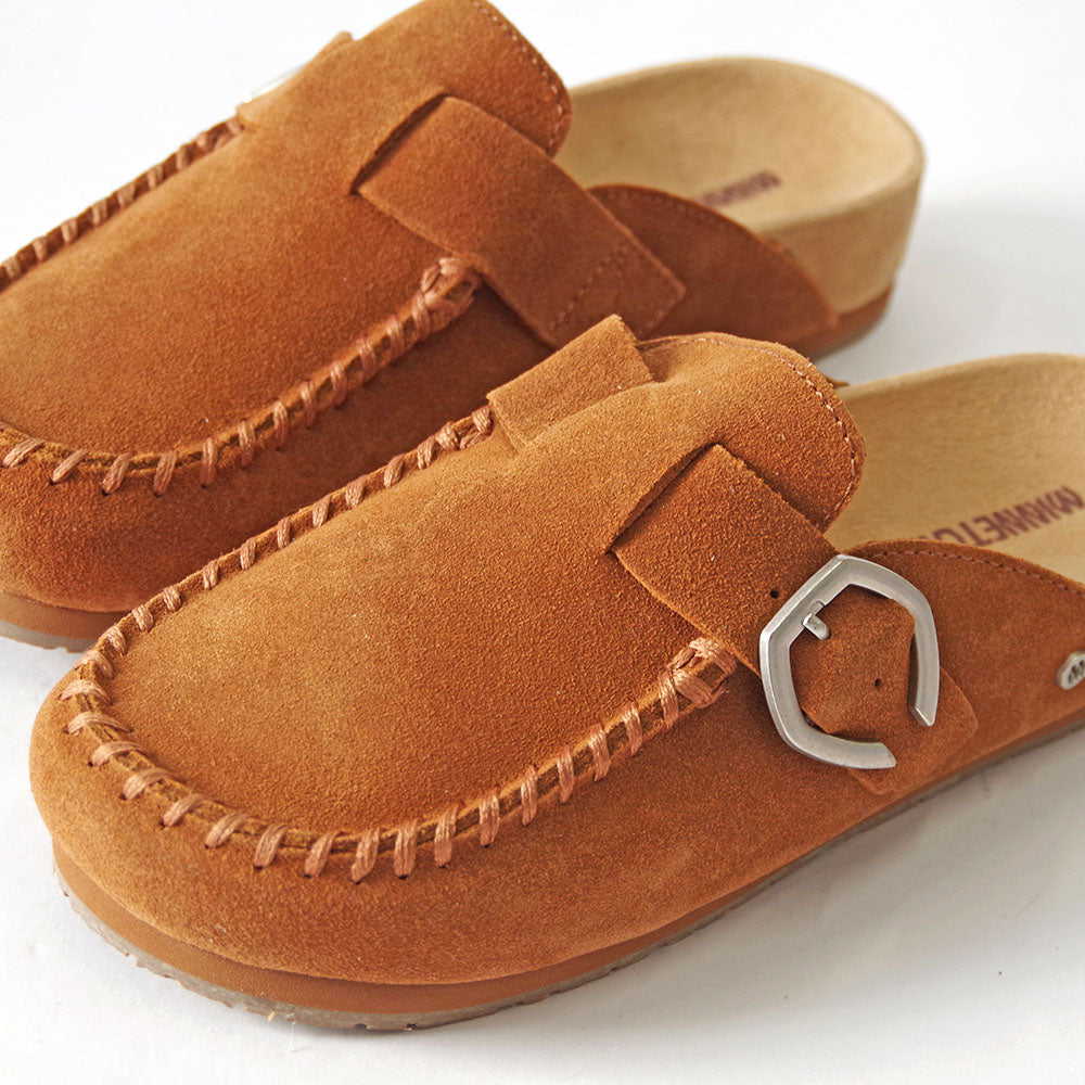クロッグシューズ【BUCKLE CLOG】CINNAMON