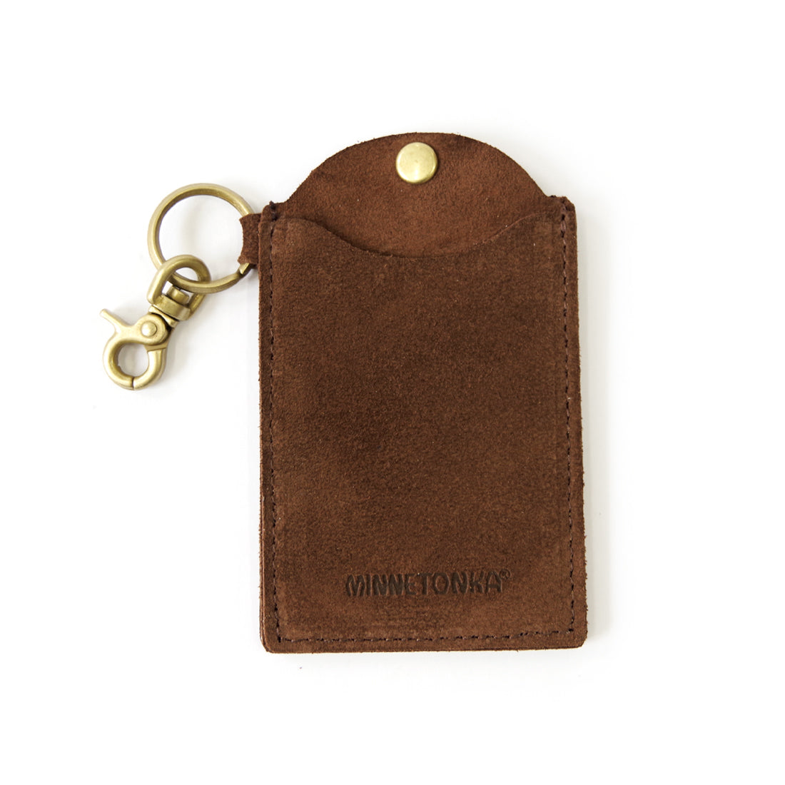 カラビナパスケース【CARABINER CASE】 DARK BROWN