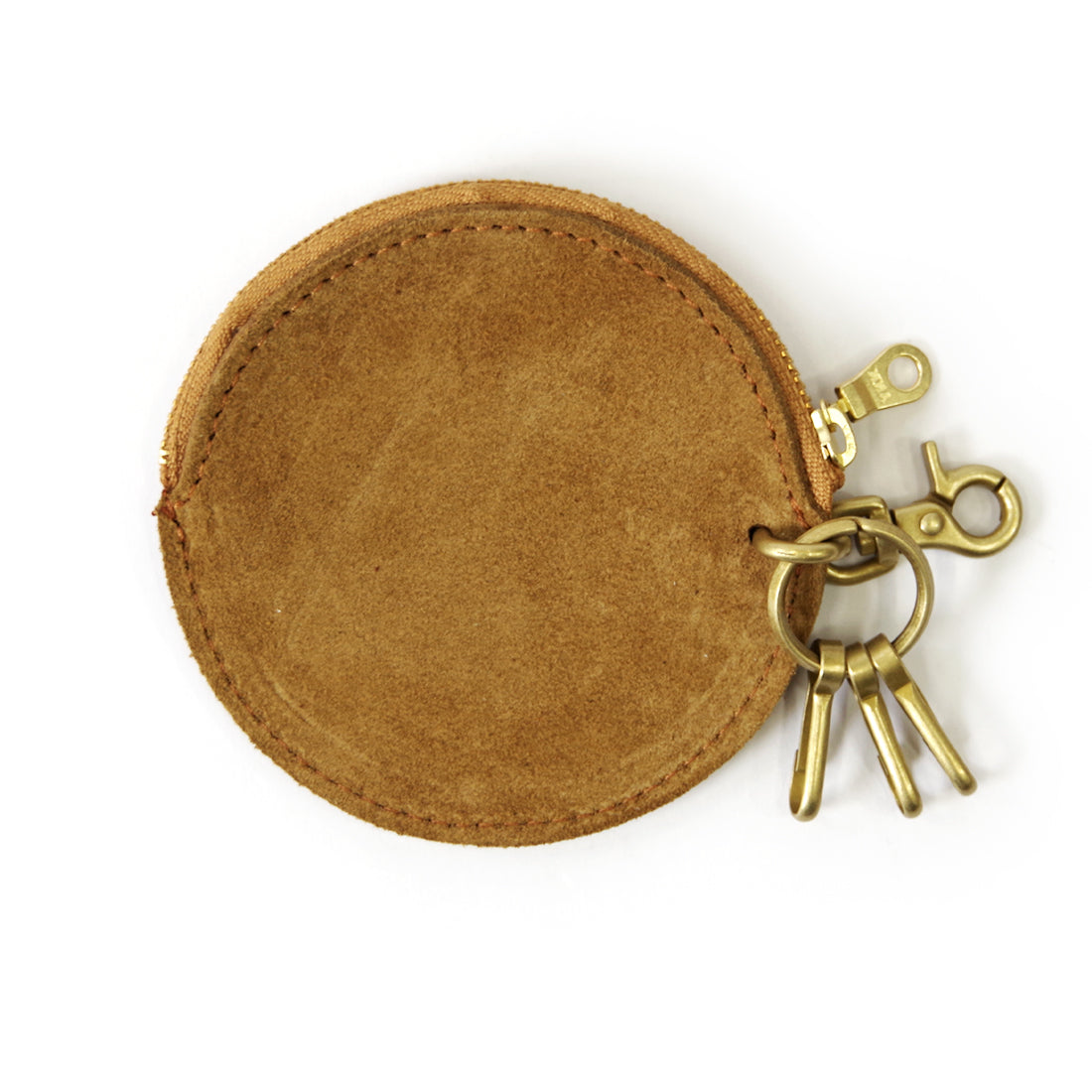 サークルコインケース【CIRCLE COIN CASE】 DARK BROWN
