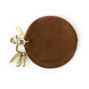 サークルコインケース【CIRCLE COIN CASE】 DARK BROWN