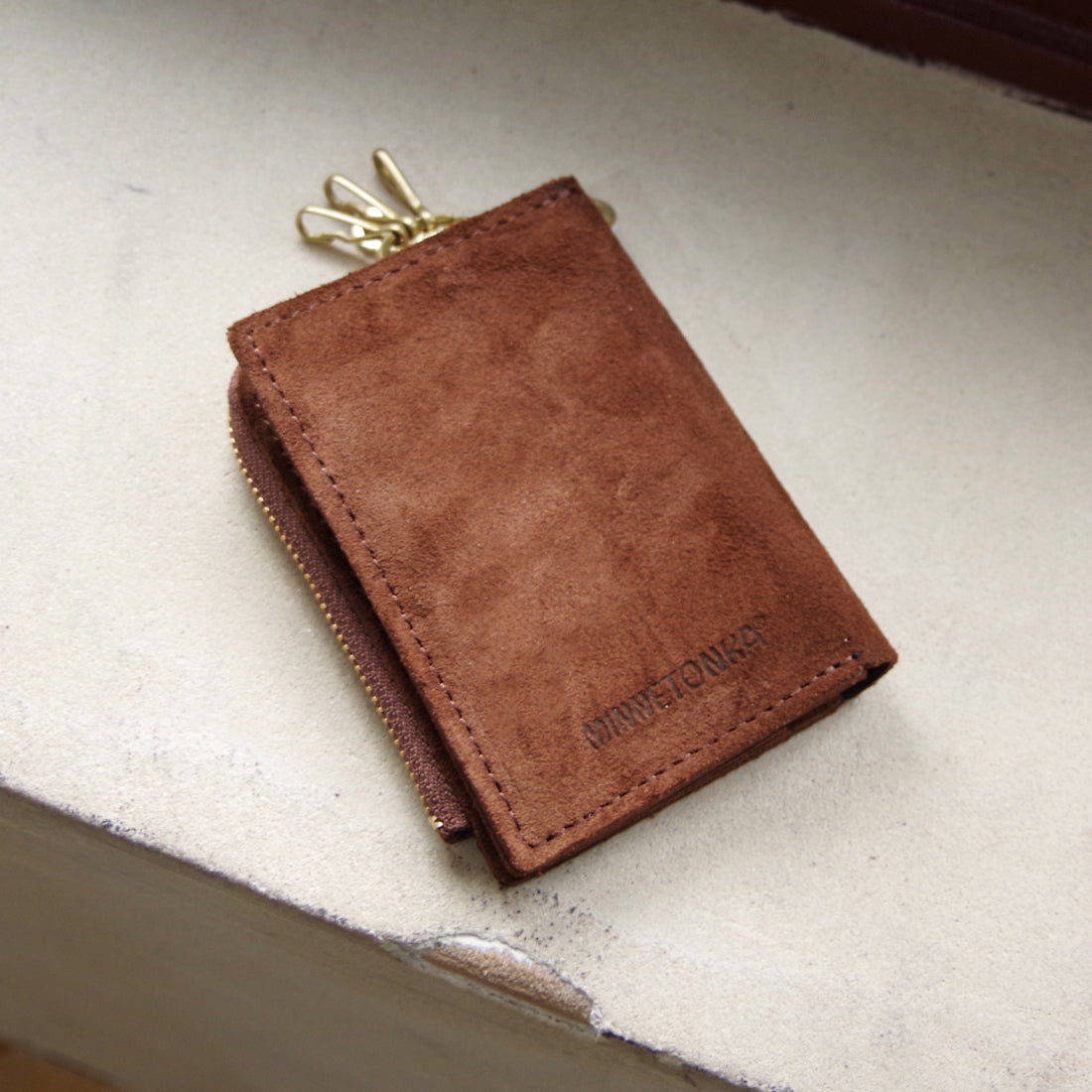 コイン＆カードケース【COIN CARD CASE】  DARK BROWN
