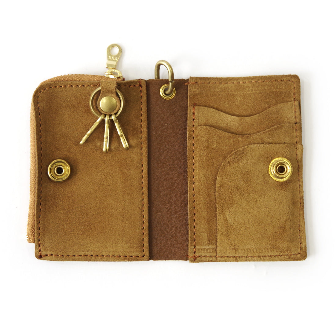 コイン＆カードケース【COIN CARD CASE】 BROWN