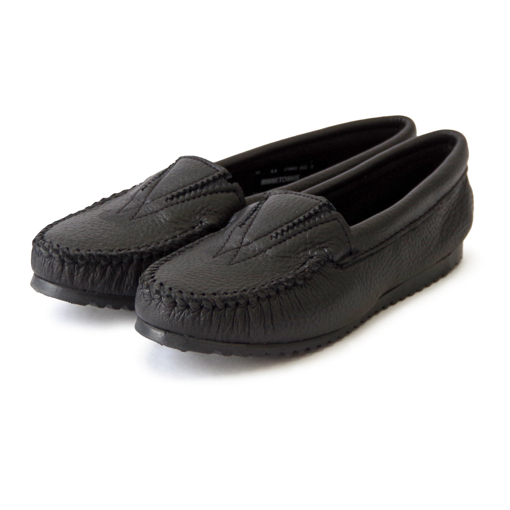 ディアスキンゴアフロント【DEERSKIN GORE FRONT】BLACK