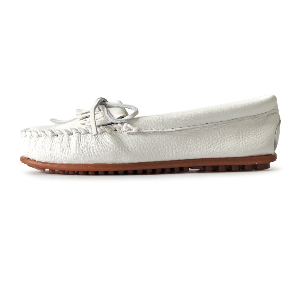 ディアスキン ソフト モック【DEERSKIN SOFT MOC】 WHITE