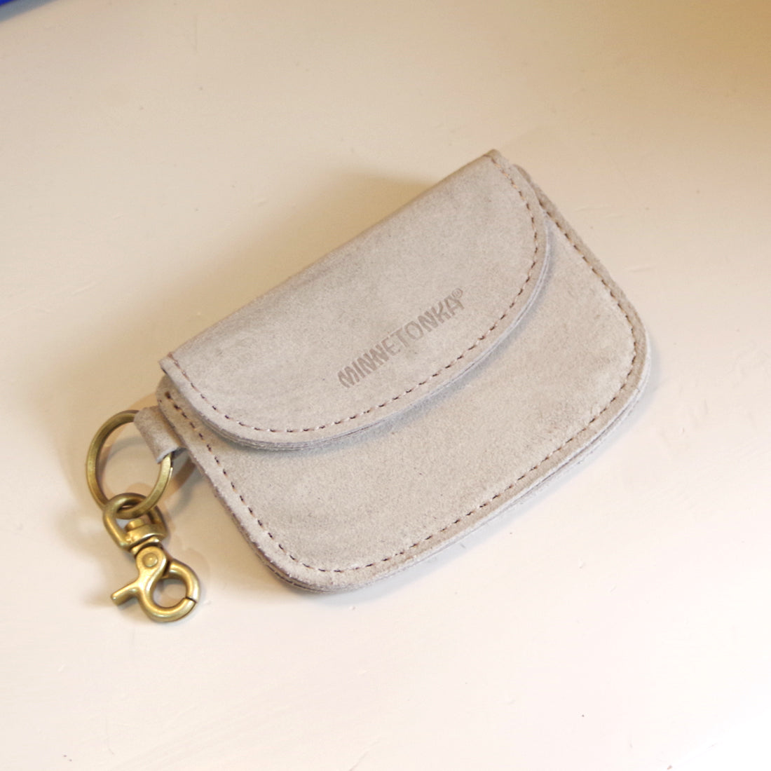 ダブルフラップカードケース【DOUBLE FLAP CARD CASE】 GREY