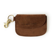 ダブルフラップカードケース【DOUBLE FLAP CARD CASE】 DARK BROWN