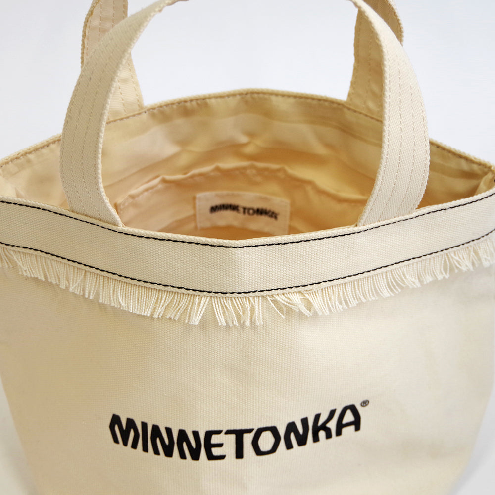 フリンジトートバッグ【FRINGE TOTE BAG】 IVORY