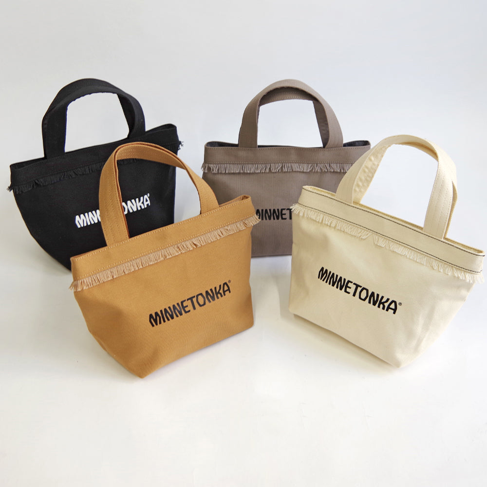 フリンジトートバッグ【FRINGE TOTE BAG】 GREY