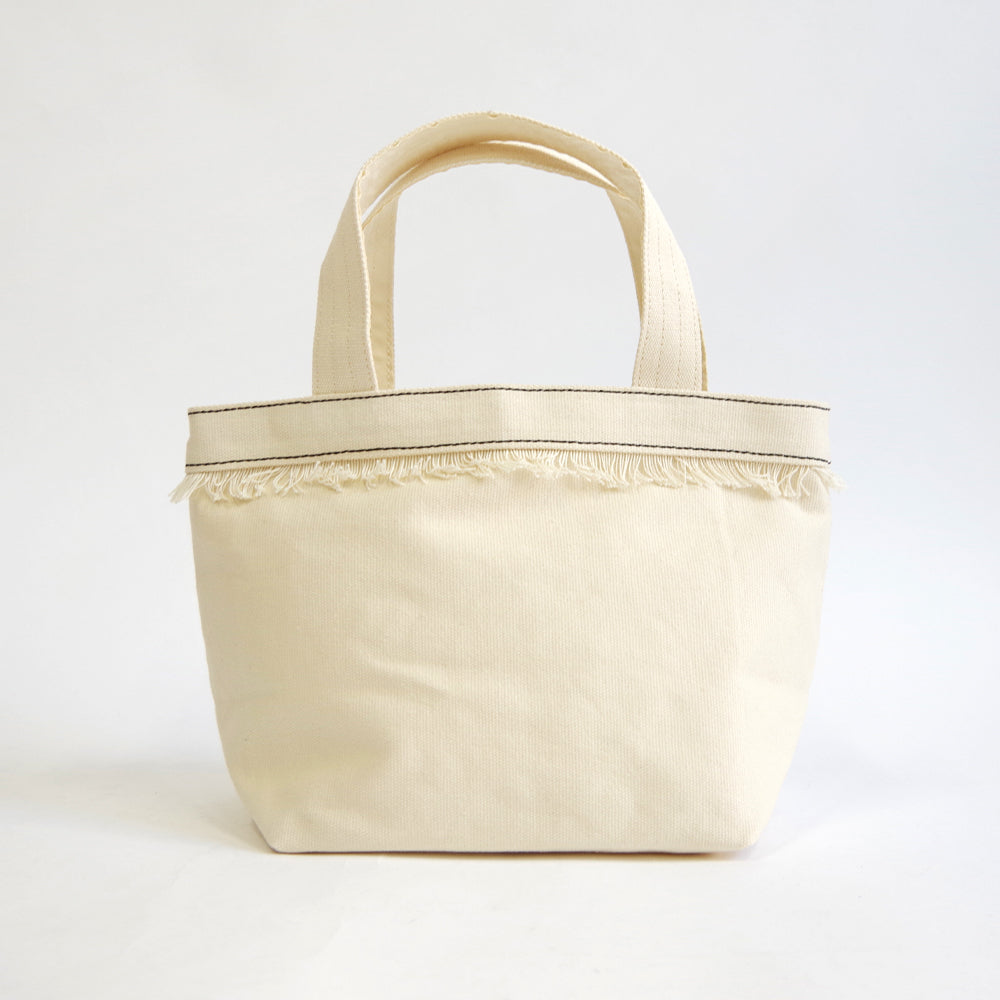 フリンジトートバッグ【FRINGE TOTE BAG】 GREY