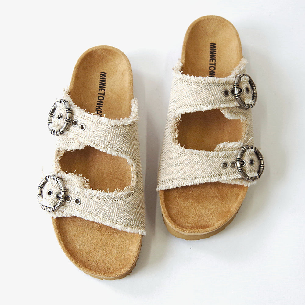 ジョージーン ベルトサンダル【GEORGINE】TAN HERRINGBONE