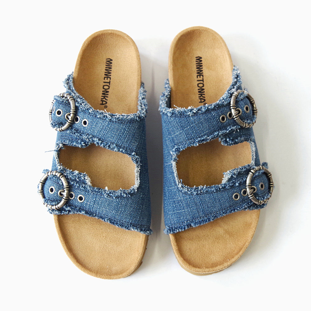 ジョージーン ベルトサンダル【GEORGINE】BLUE DENIM