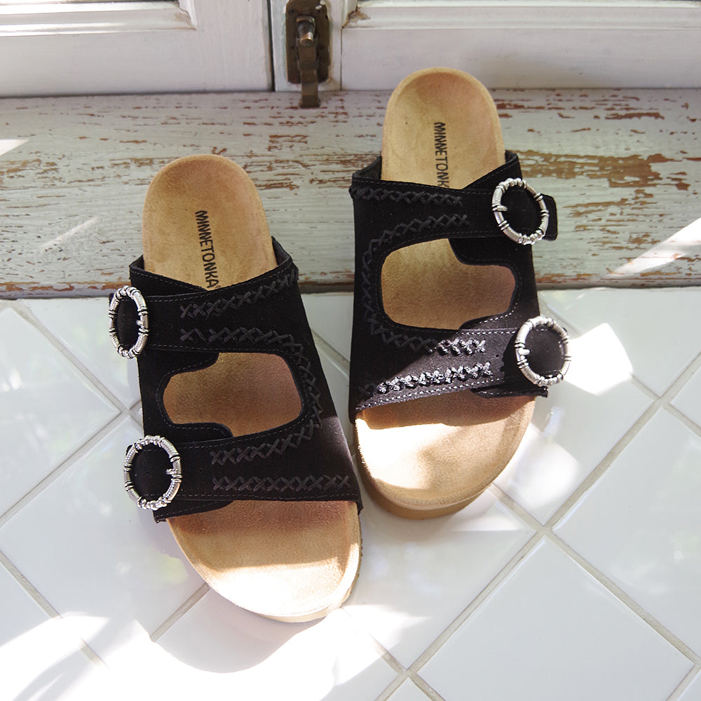 ジョージーンクラシック スエードサンダル【GEORGINE CLASSIC】BLACK