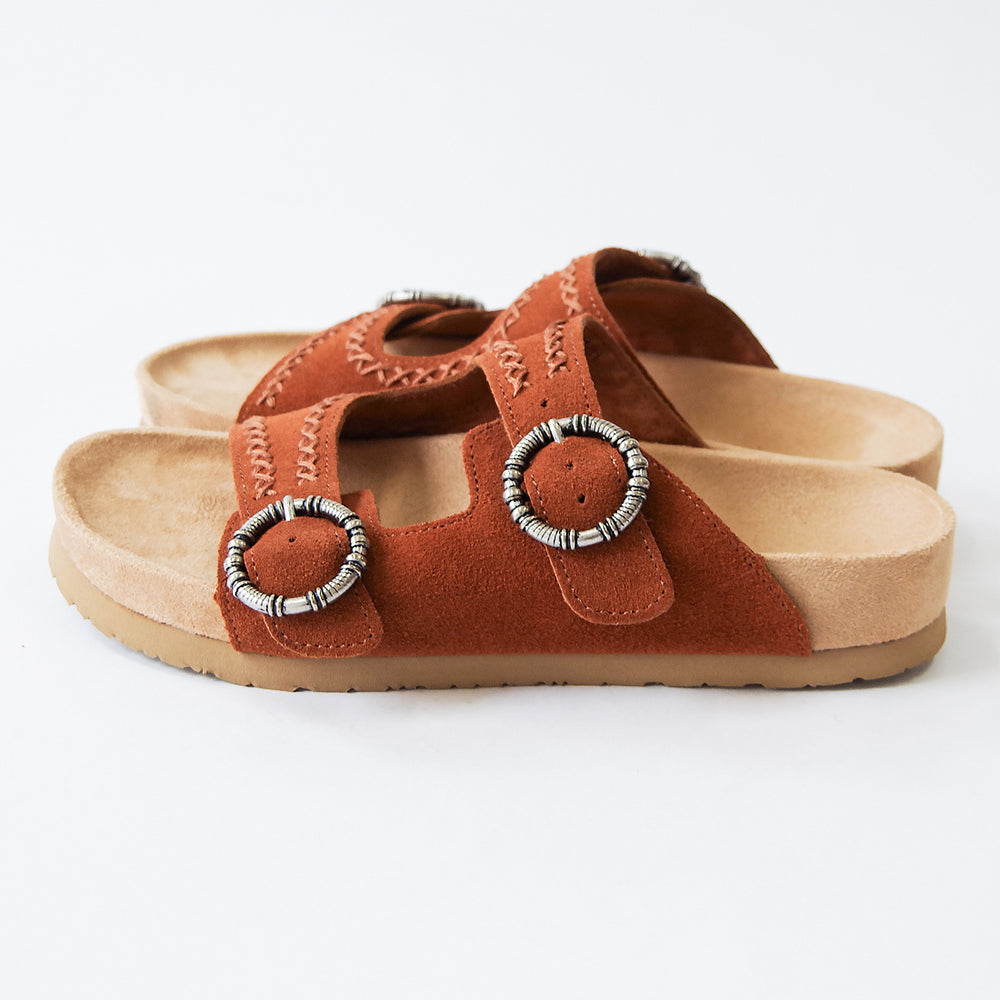 ジョージーンクラシック スエードサンダル【GEORGINE CLASSIC】BROWN