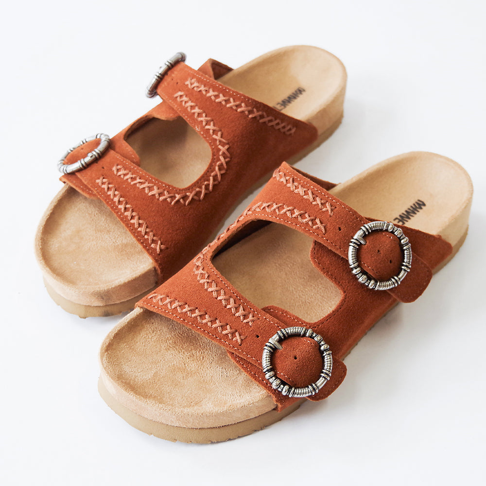 ジョージーンクラシック スエードサンダル【GEORGINE CLASSIC】BROWN