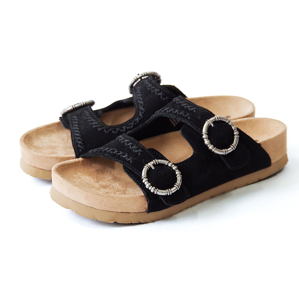 ジョージーンクラシック スエードサンダル【GEORGINE CLASSIC】BLACK