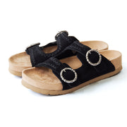 ジョージーンクラシック スエードサンダル【GEORGINE CLASSIC】BLACK