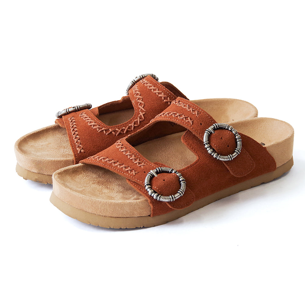 ジョージーンクラシック スエードサンダル【GEORGINE CLASSIC】BROWN