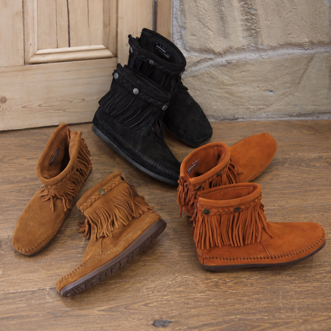 ハイ トップ バックジップブーツ【HI TOP BACK ZIP BOOT】BROWN