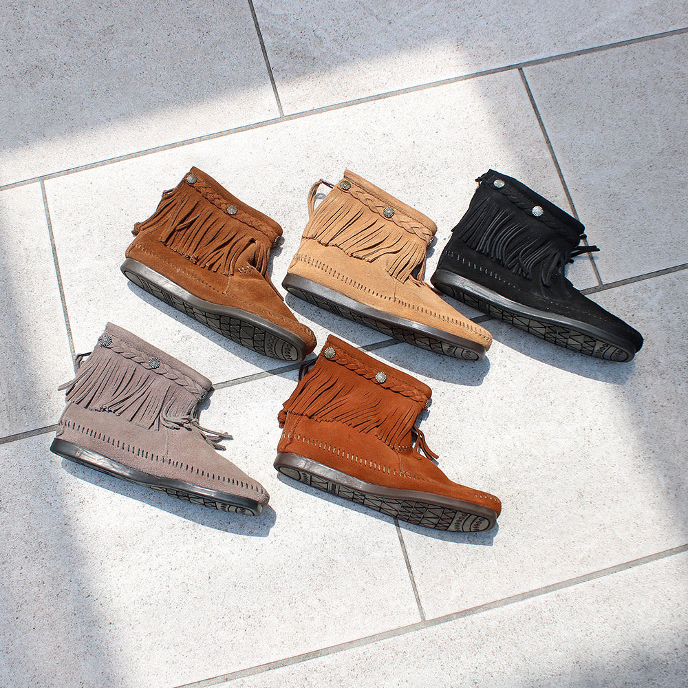 ハイ トップ バックジップブーツ【HI TOP BACK ZIP BOOT】BLACK