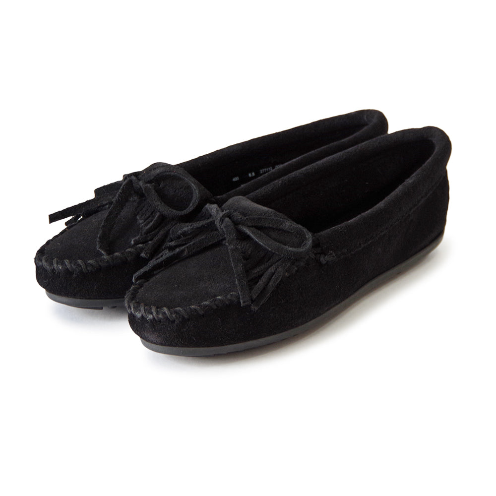 キルティ スエードモカシン【KILTY SUEDEMOC】BLACK